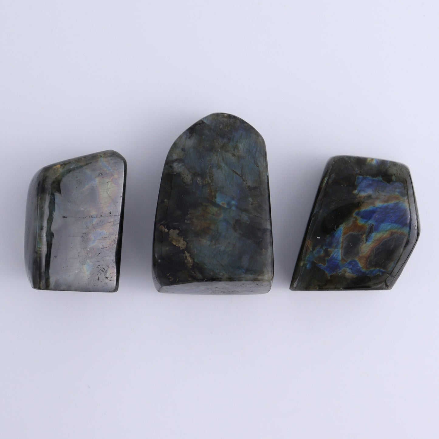 Labradorite Freeform Set of 9 - Expert Wholesale and Supplier of Wholesale Crystals & Bulk Gemstones, ["Freeforms","Labradorite","Madagascar"]