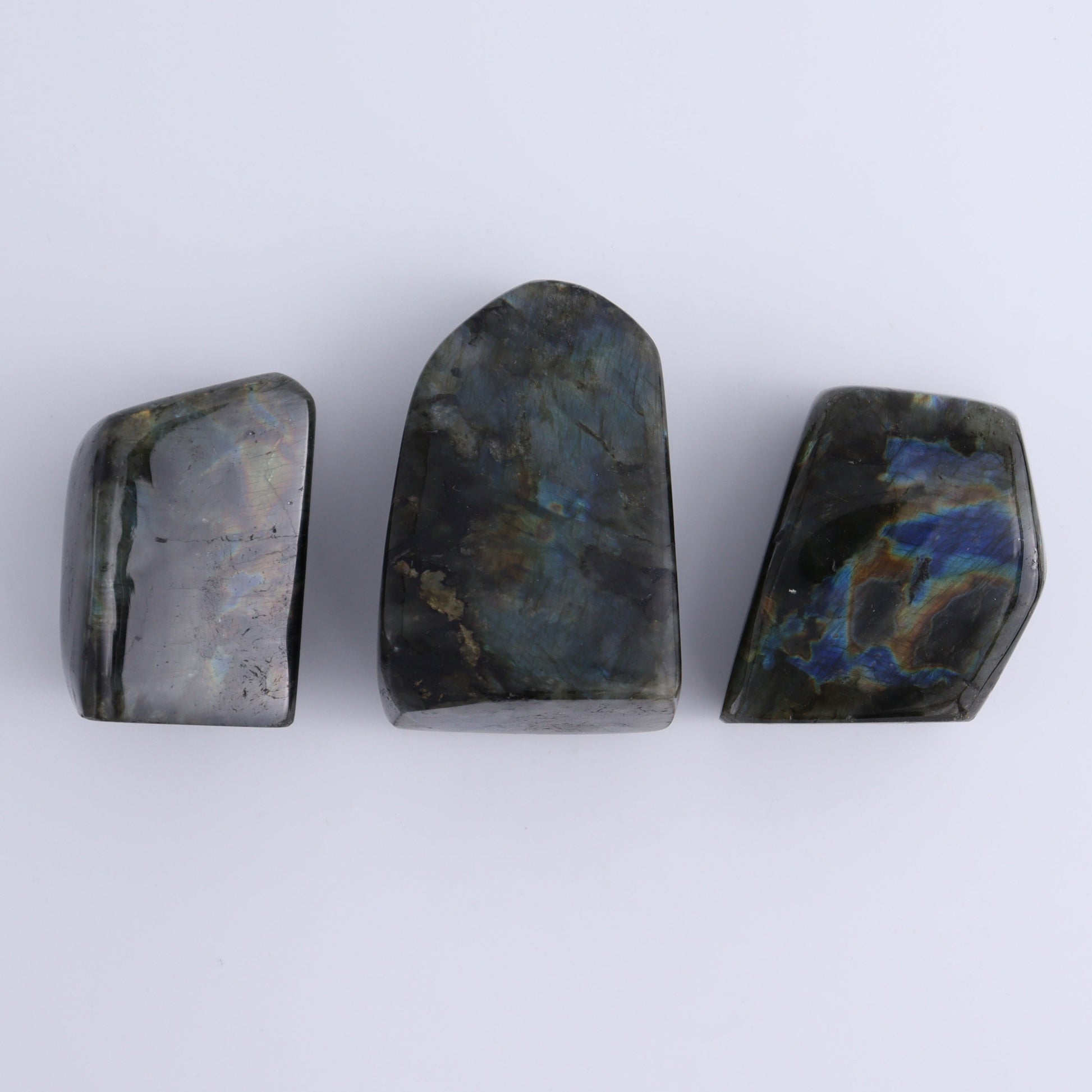 Labradorite Freeform Set of 9 - Expert Wholesale and Supplier of Wholesale Crystals & Bulk Gemstones, ["Freeforms","Labradorite","Madagascar"]