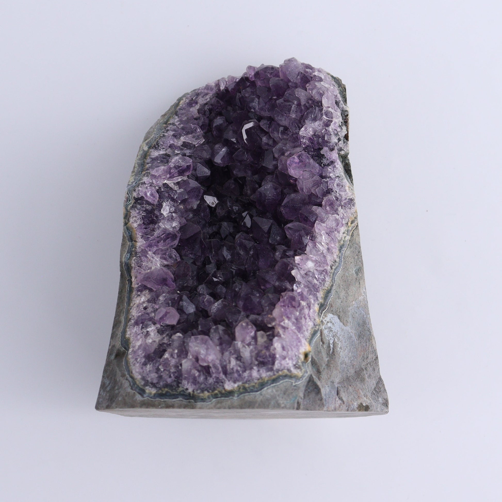 Uruguay Amethyst Cut Base Set of 4 - Expert Wholesale and Supplier of Wholesale Crystals & Bulk Gemstones, ["Amethyst","Cut Base","Uruguay"]