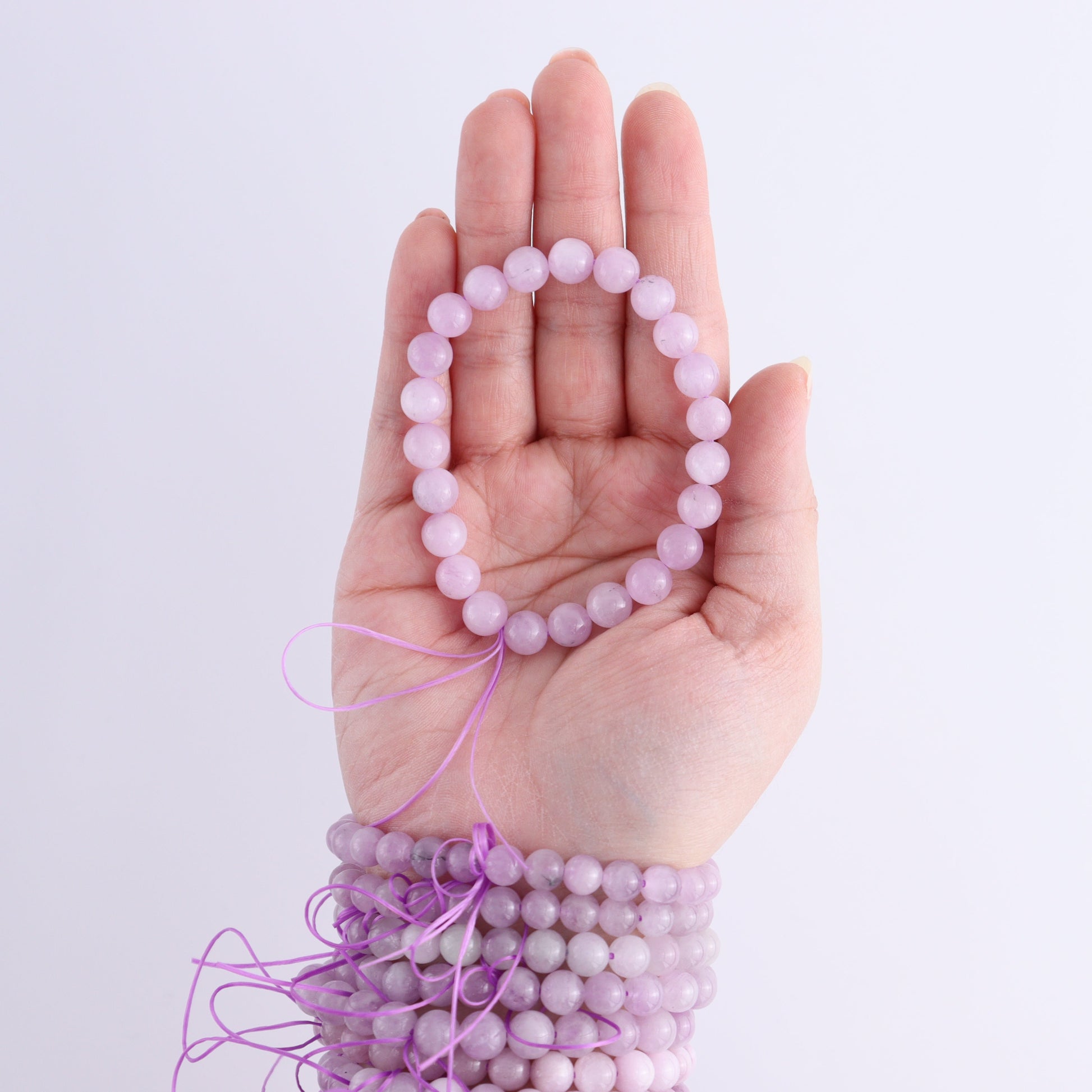 One Kunzite Bracelet - Expert Wholesale and Supplier of Wholesale Crystals & Bulk Gemstones, ["Bracelet","bracelets","Kunzite"]
