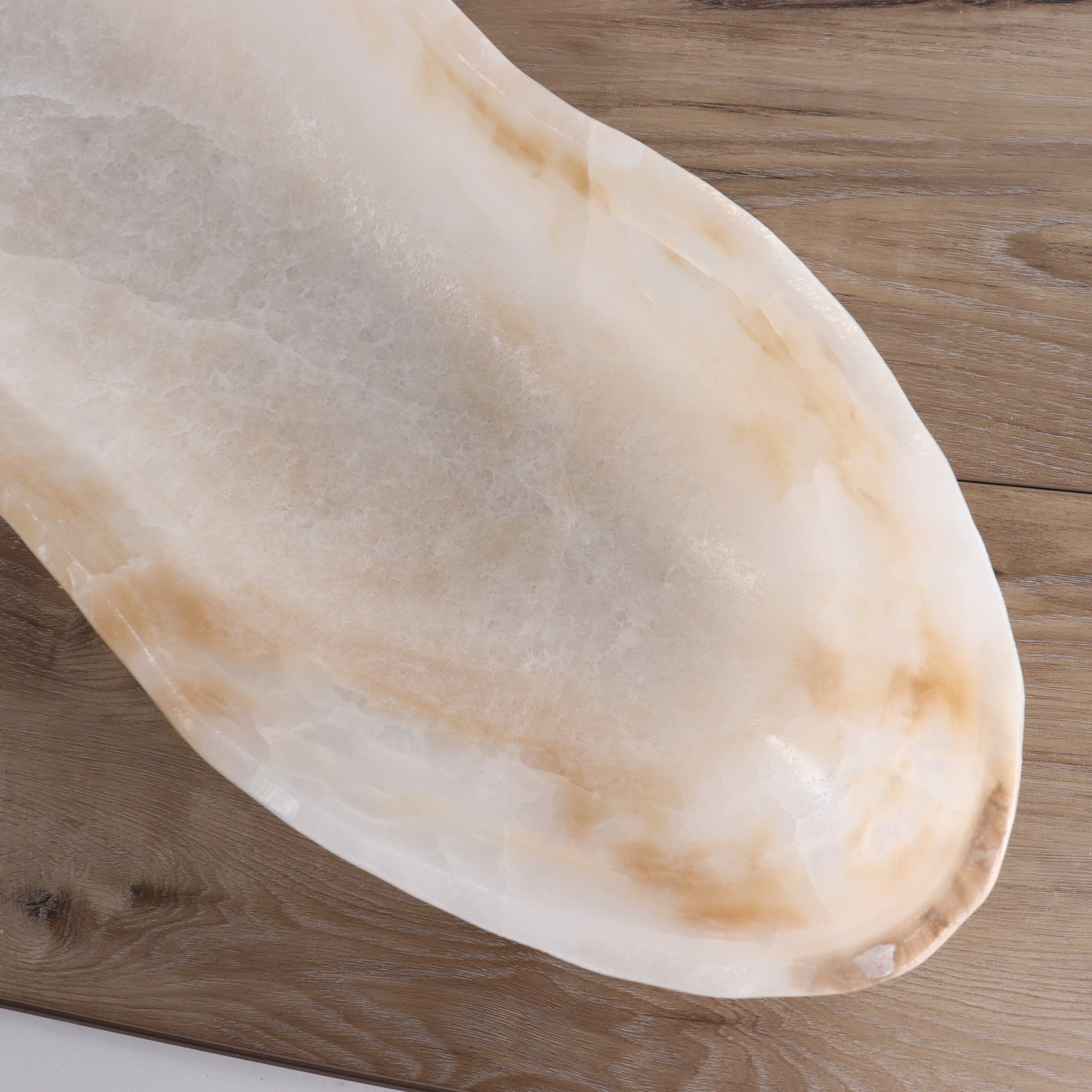 Mexican Onyx/Calcite Canoe Bowl - Expert Wholesale and Supplier of Wholesale Crystals & Bulk Gemstones, ["Bowls","Calcite","canoe","Mexico","onyx"]