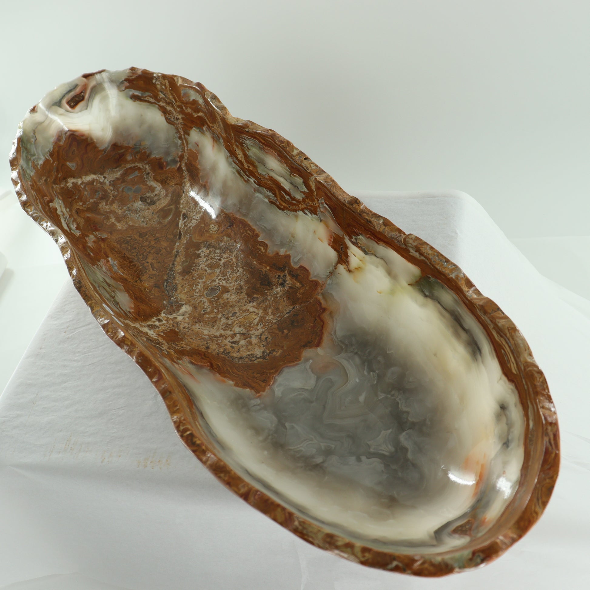 Onyx Canoe Bowl - Expert Wholesale and Supplier of Wholesale Crystals & Bulk Gemstones, ["Bowls","canoe","Mexico","onyx"]