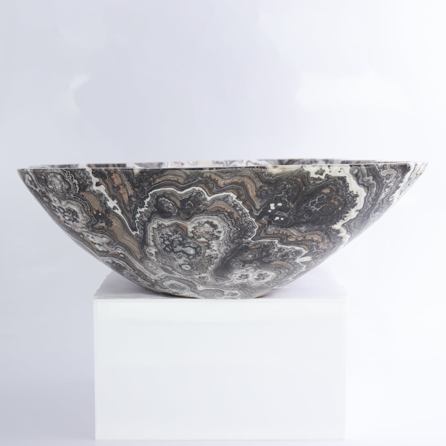 Mexican Onyx/Calcite Bowl - Expert Wholesale and Supplier of Wholesale Crystals & Bulk Gemstones, ["Bowls","Calcite","Mexico","onyx"]