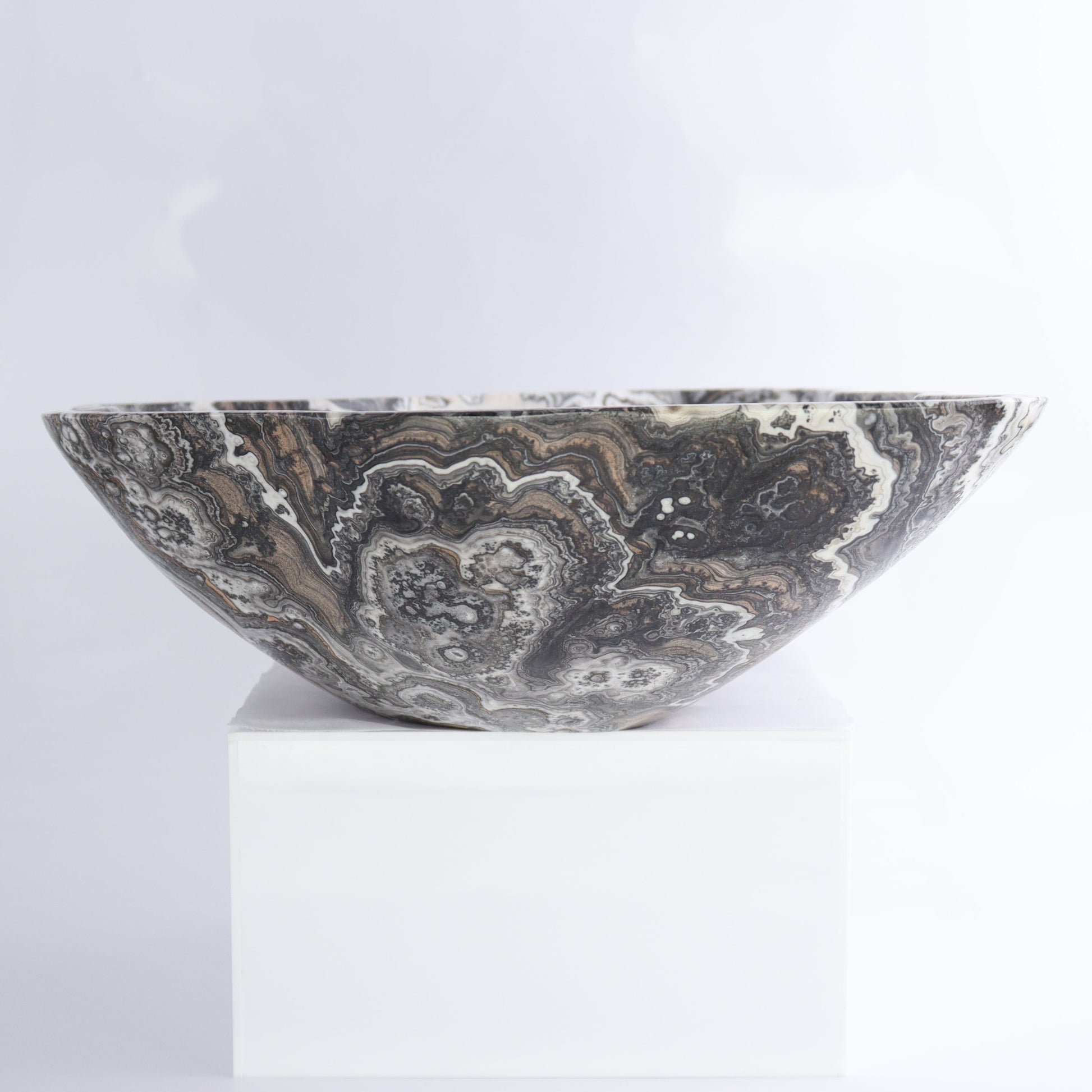 Mexican Onyx/Calcite Bowl - Expert Wholesale and Supplier of Wholesale Crystals & Bulk Gemstones, ["Bowls","Calcite","Mexico","onyx"]
