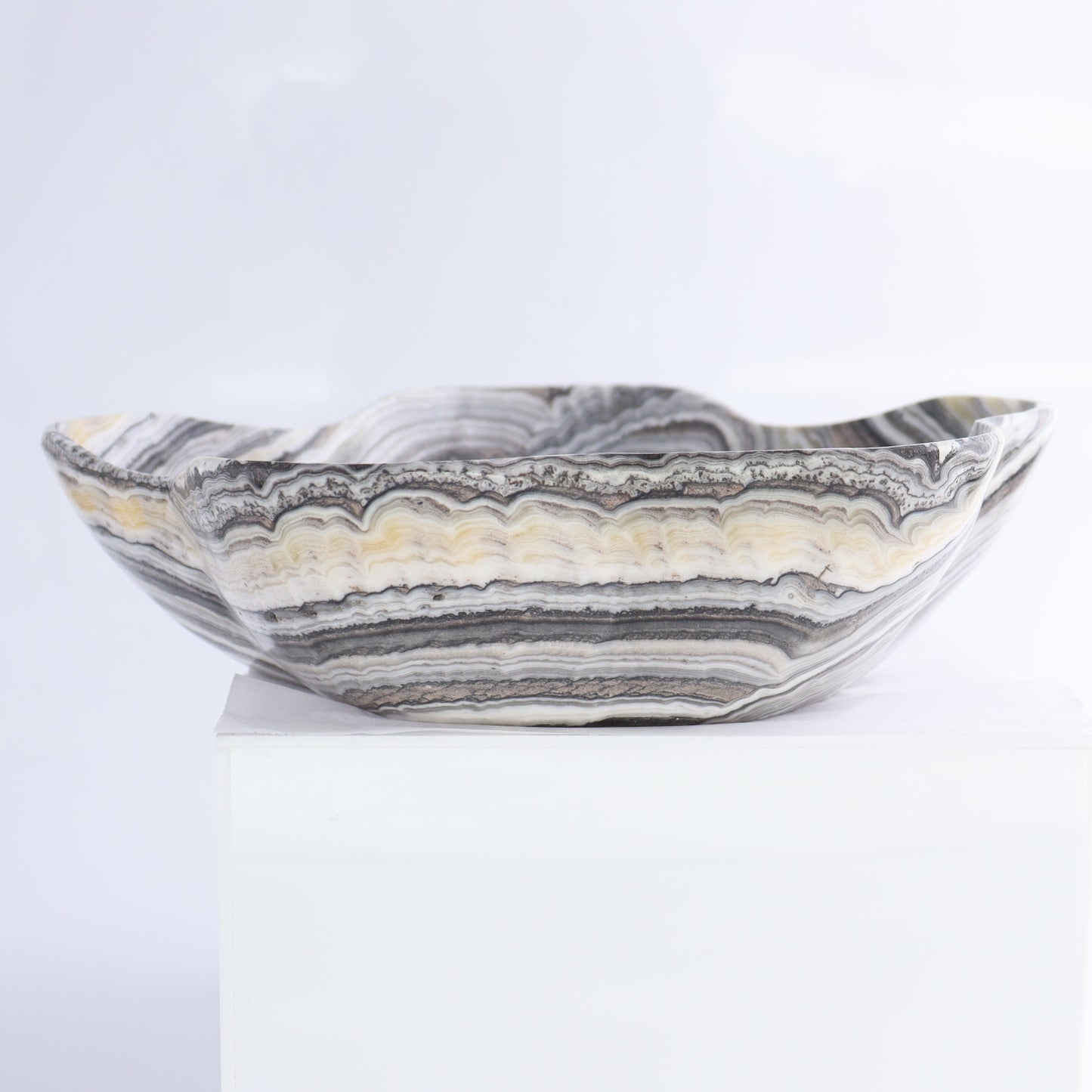 Mexican Onyx/Calcite Bowl - Expert Wholesale and Supplier of Wholesale Crystals & Bulk Gemstones, ["Bowls","Calcite","Mexico","onyx"]