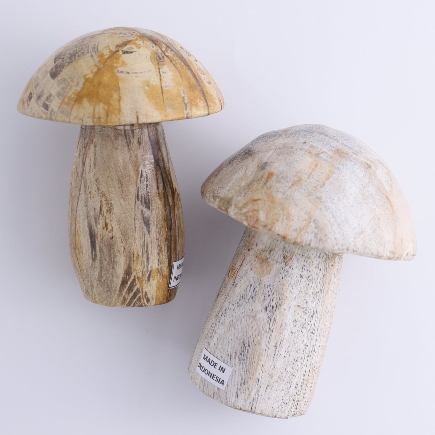 Petrified Wood Mushrooms Set of 3 - Expert Wholesale and Supplier of Wholesale Crystals & Bulk Gemstones, ["Indonesia","Mushrooms","Petrified Wood"]