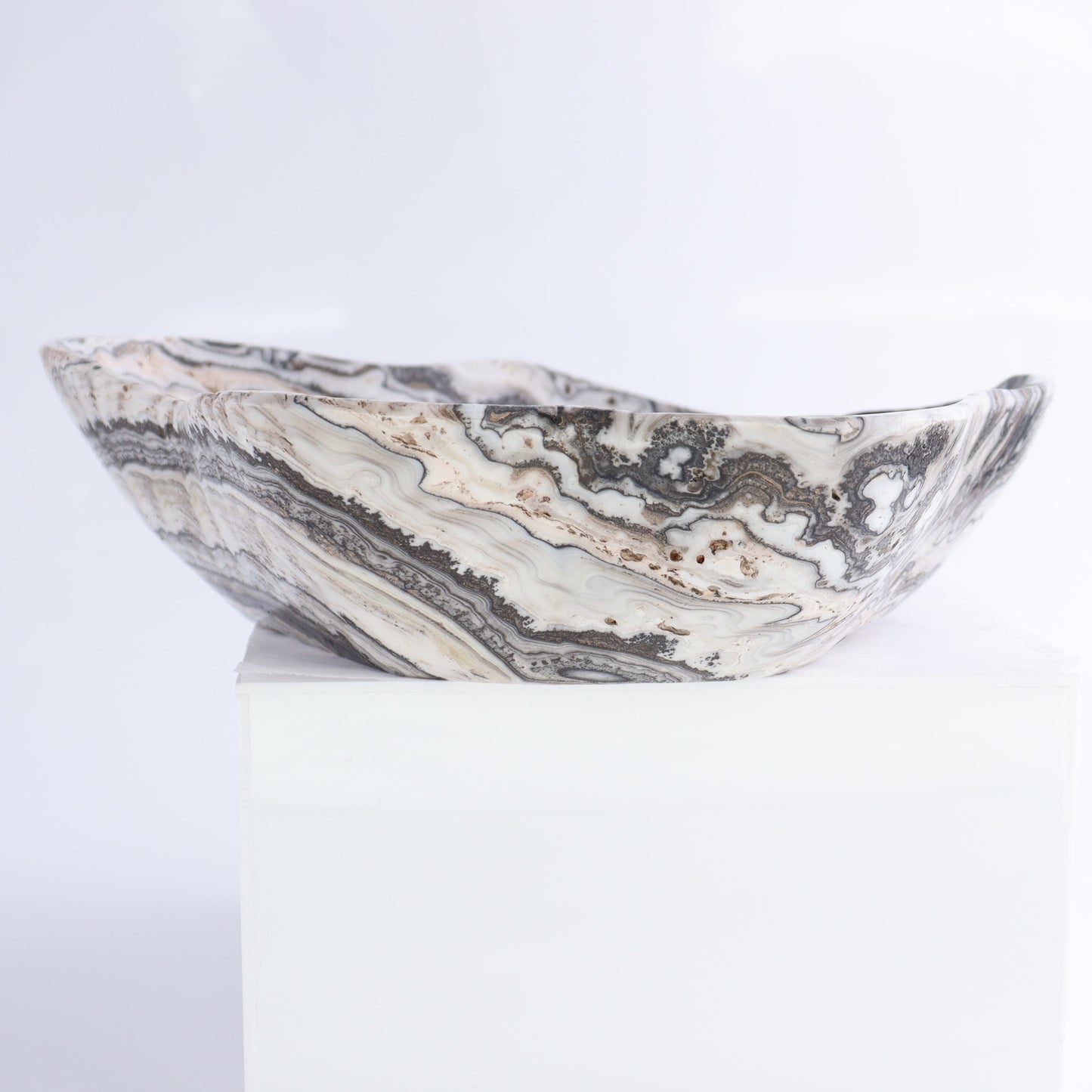 Mexican Onyx/Calcite Bowl - Expert Wholesale and Supplier of Wholesale Crystals & Bulk Gemstones, ["Bowls","Calcite","Mexico","onyx"]