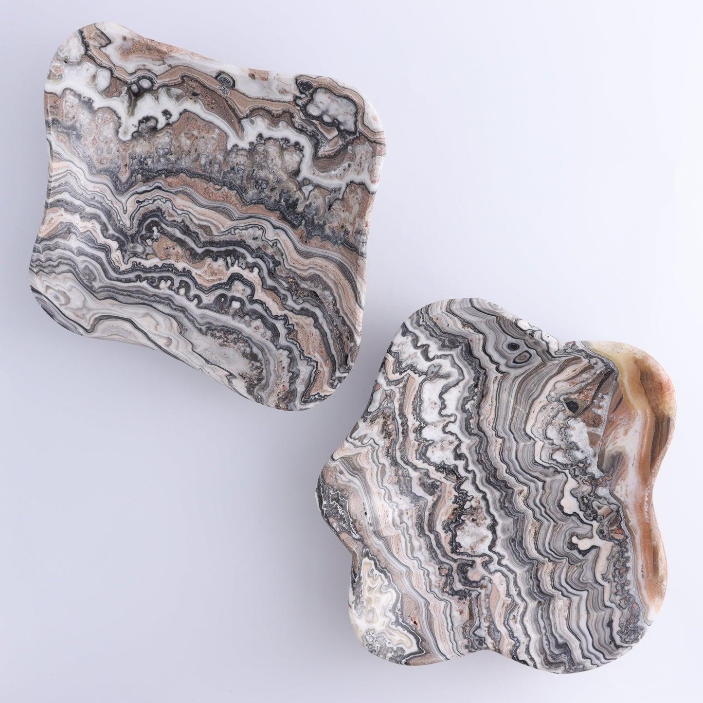 One Bowl Mexican Onyx/Calcite Black/White Zebra - Expert Wholesale and Supplier of Wholesale Crystals & Bulk Gemstones, ["bowl","Calcite","Catalog Onyx","Decorative Dish","Mexico","onyx"]