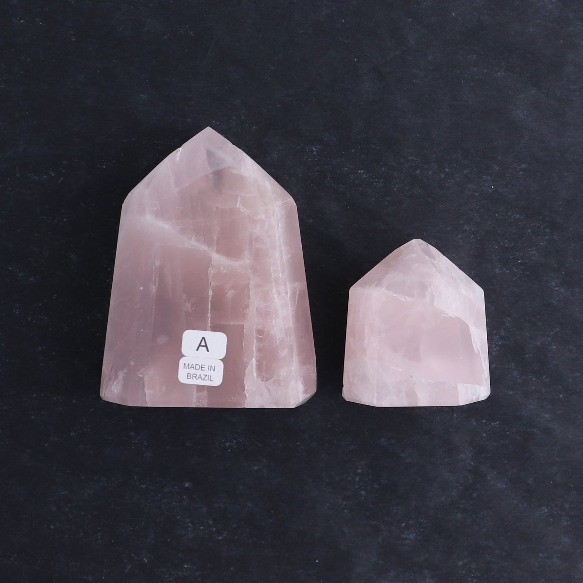 Rose Quartz Towers Set of 5