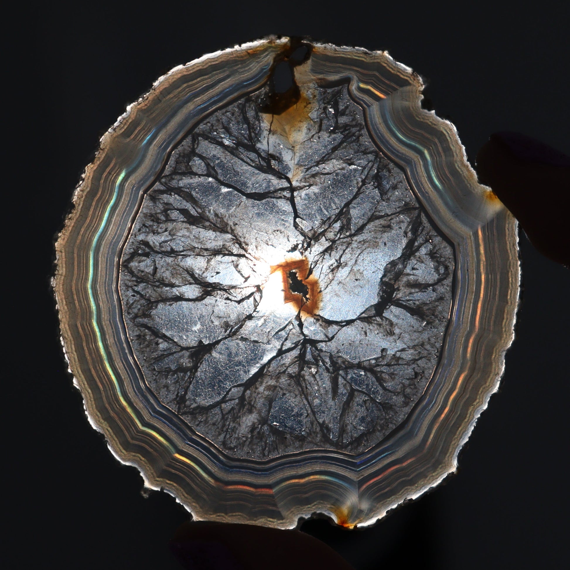 Iris Agate Slices Set of 6 - Expert Wholesale and Supplier of Wholesale Crystals & Bulk Gemstones, ["Agate","close_30","Iris Agate","Slices and Slabs"]