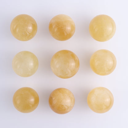 Calcite Spheres Set of 9 - Expert Wholesale and Supplier of Wholesale Crystals & Bulk Gemstones, ["Calcite","Mexico","Spheres"]