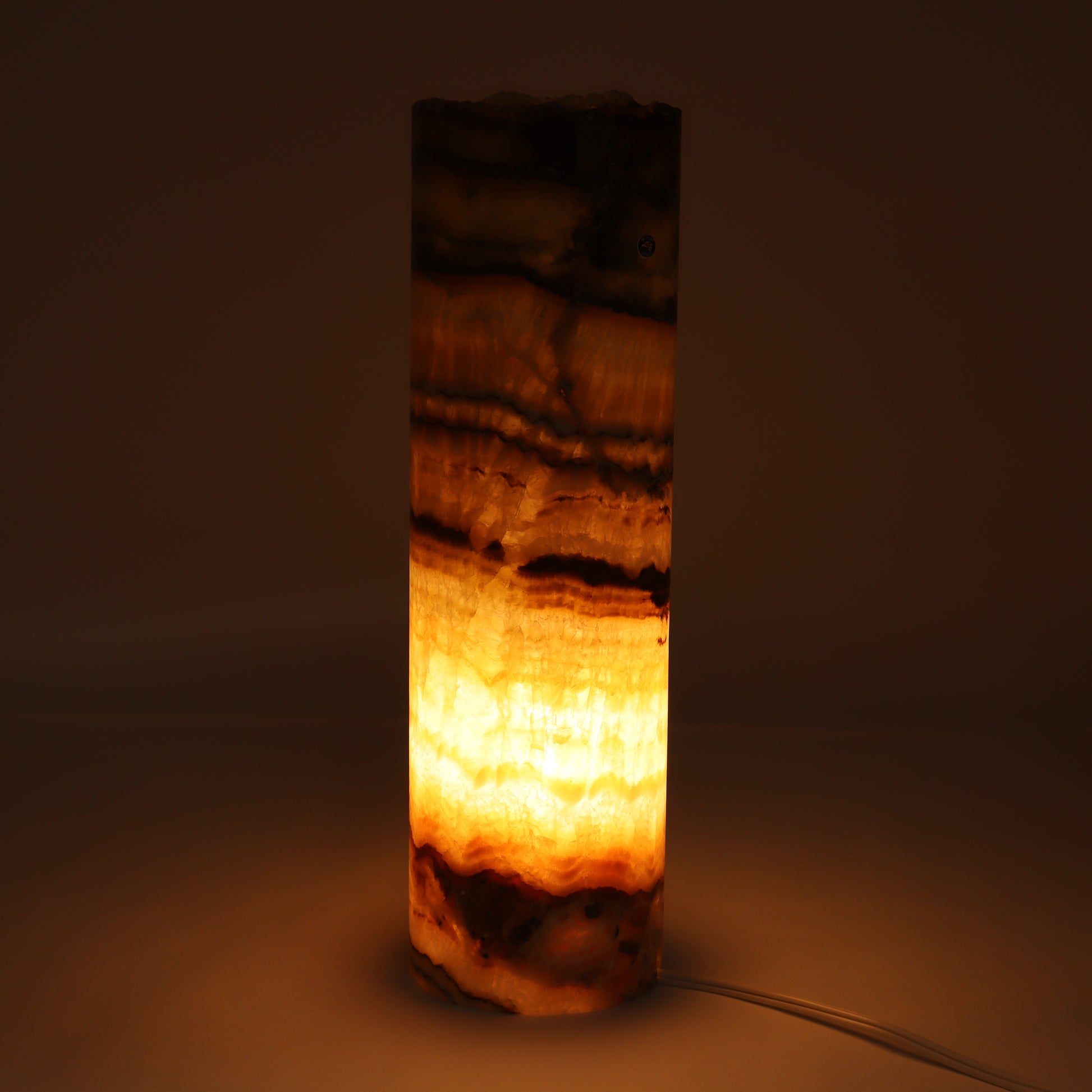 One Wide Green & Honey Onyx Lamp Blind - Expert Wholesale and Supplier of Wholesale Crystals & Bulk Gemstones, ["Lamps","Mexico","onyx"]