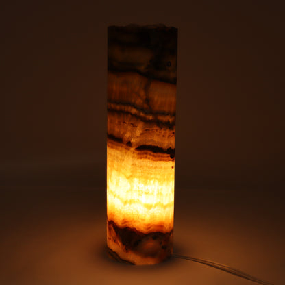 One Wide Green & Honey Onyx Lamp Blind - Expert Wholesale and Supplier of Wholesale Crystals & Bulk Gemstones, ["Lamps","Mexico","onyx"]