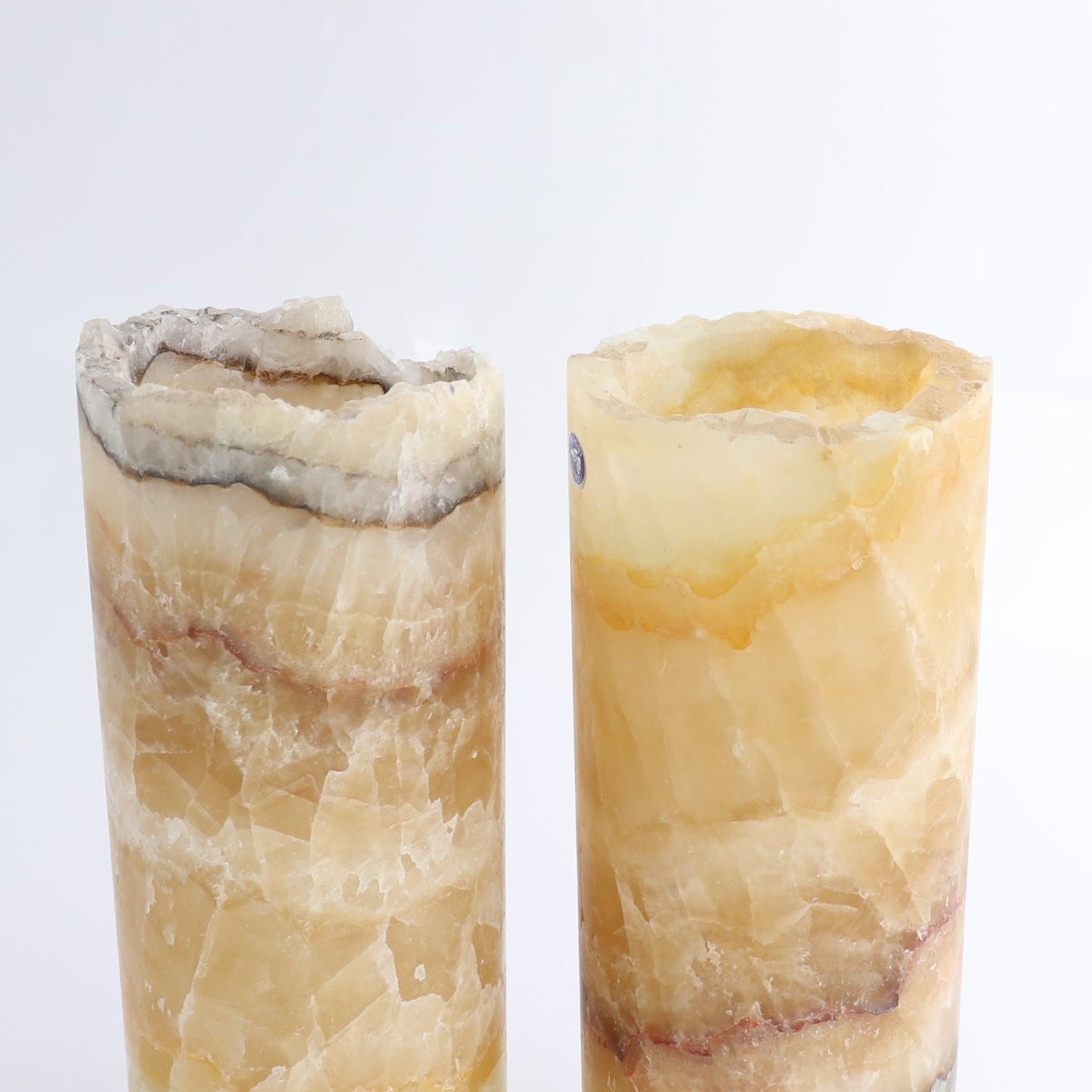 Mexican Onyx/Calcite Lamps Set of 2 - Expert Wholesale and Supplier of Wholesale Crystals & Bulk Gemstones, ["Calcite","Lamps","Mexico","onyx"]