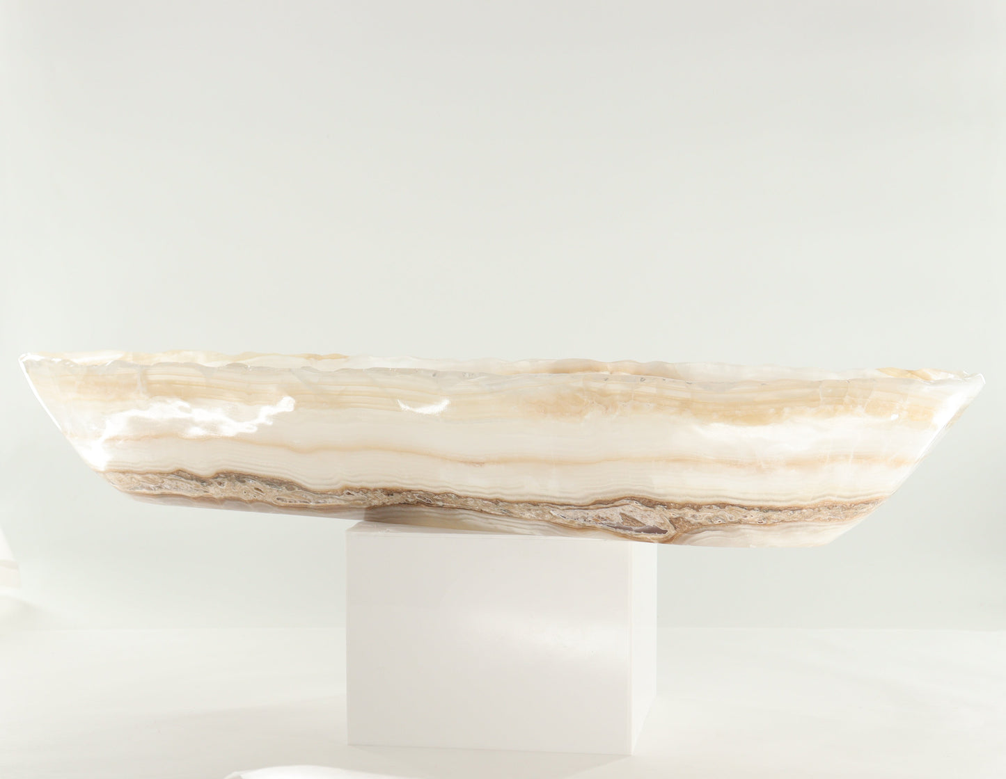 Onyx Canoe Bowl - Expert Wholesale and Supplier of Wholesale Crystals & Bulk Gemstones, ["Bowls","canoe","Mexico","onyx"]