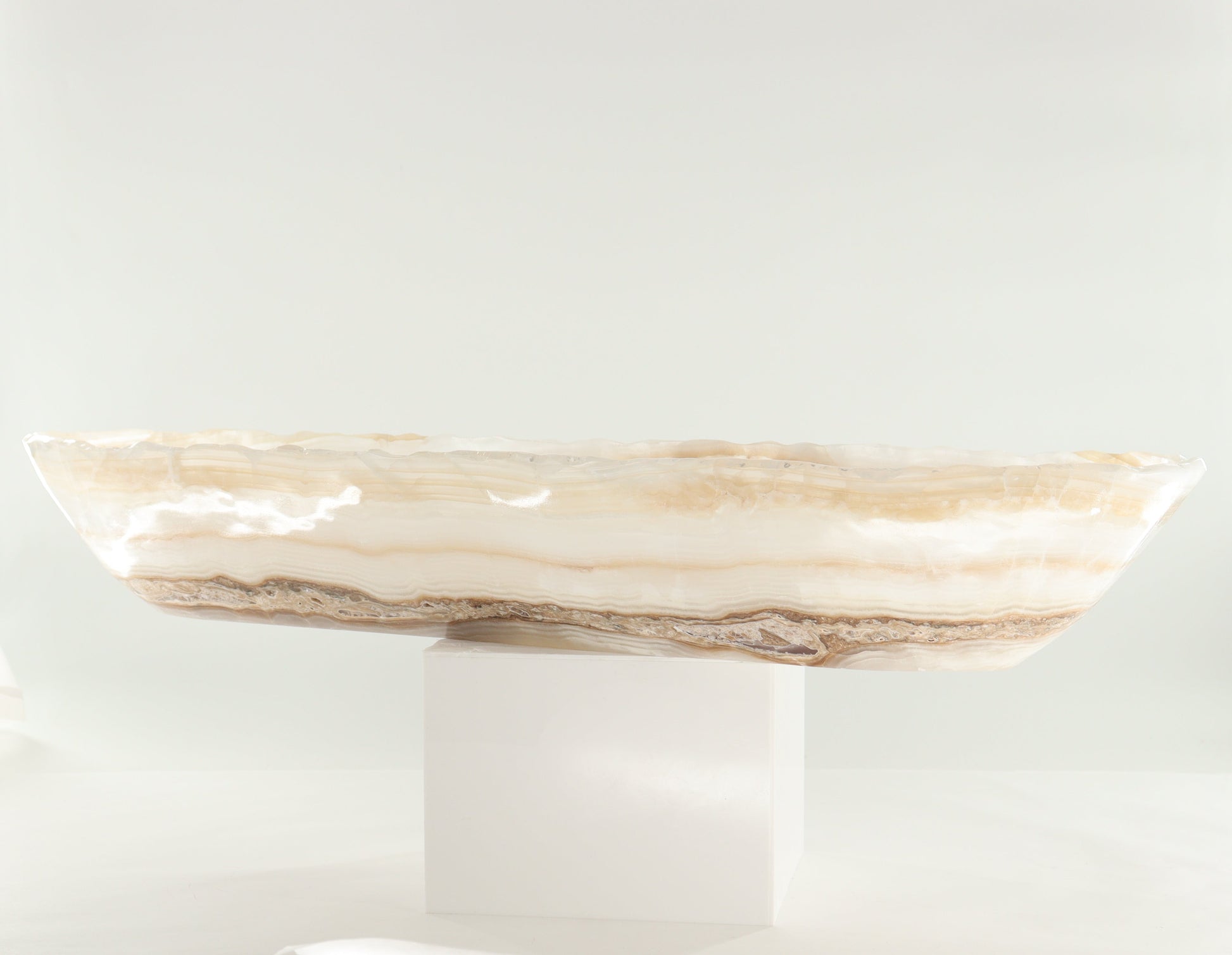 Onyx Canoe Bowl - Expert Wholesale and Supplier of Wholesale Crystals & Bulk Gemstones, ["Bowls","canoe","Mexico","onyx"]