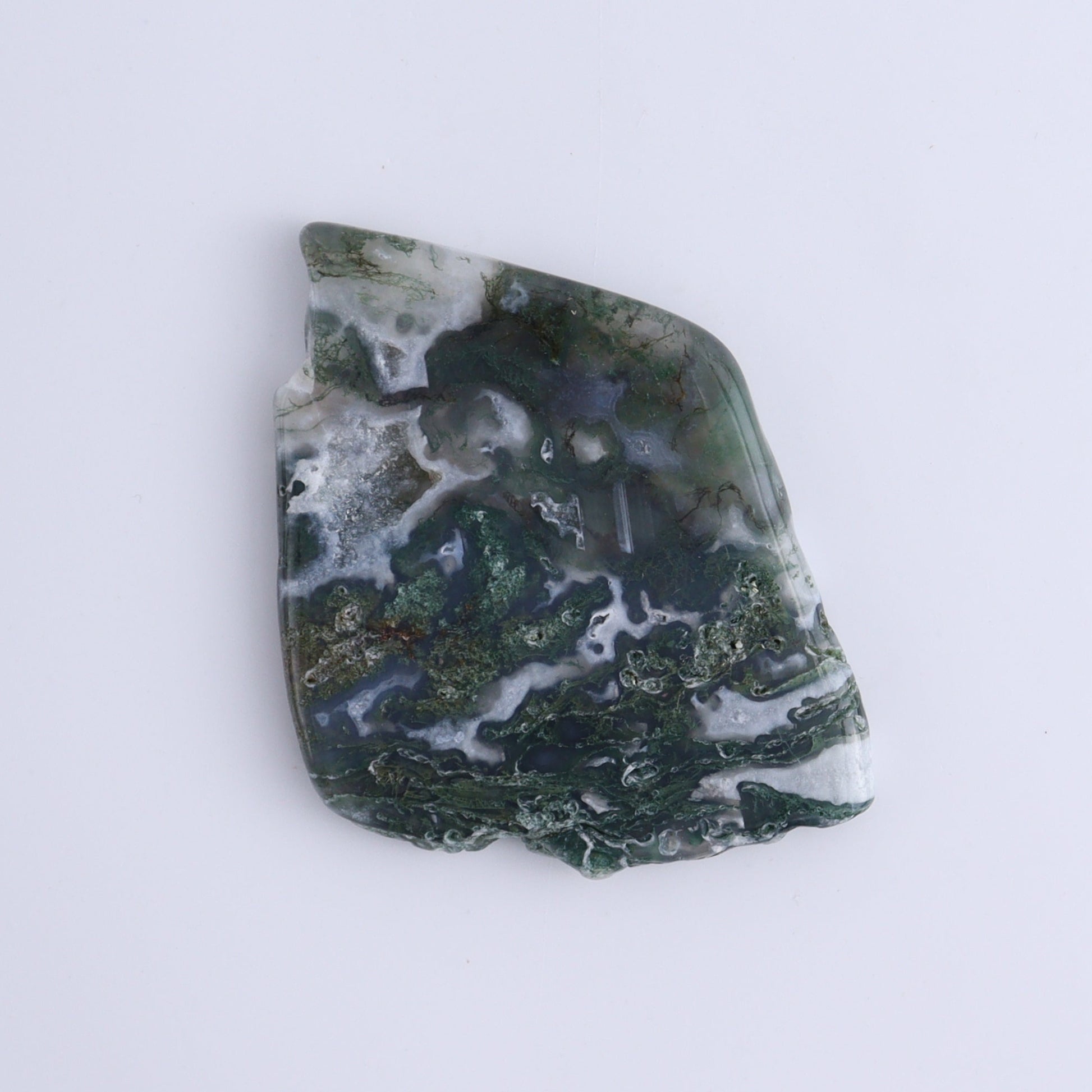 Moss Agate Slices & Slabs Set of 4 - Expert Wholesale and Supplier of Wholesale Crystals & Bulk Gemstones, ["Agate","Moss Agate","Slices and Slabs"]