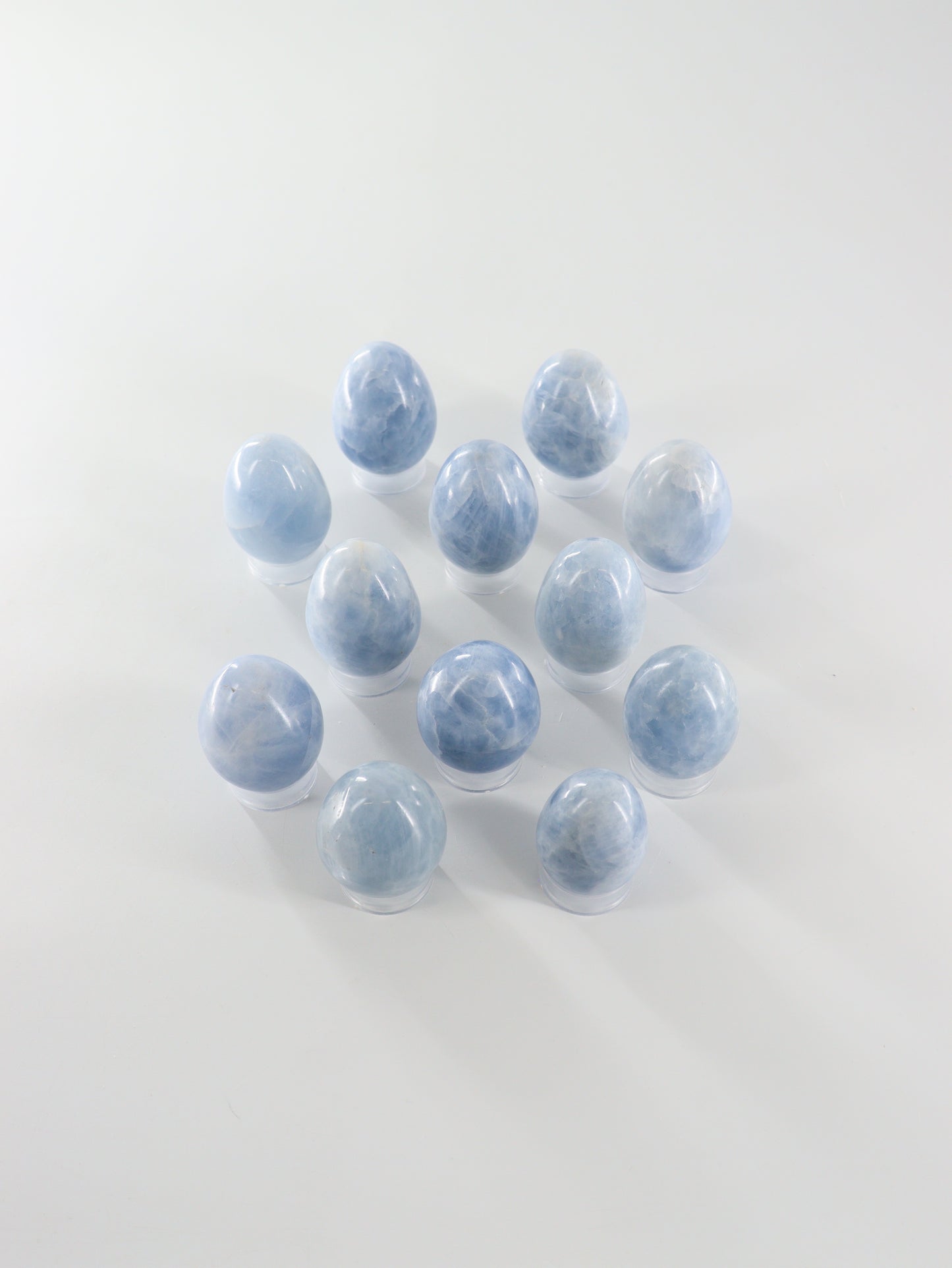 Calcite Eggs Set of 12 - Expert Wholesale and Supplier of Wholesale Crystals & Bulk Gemstones, []