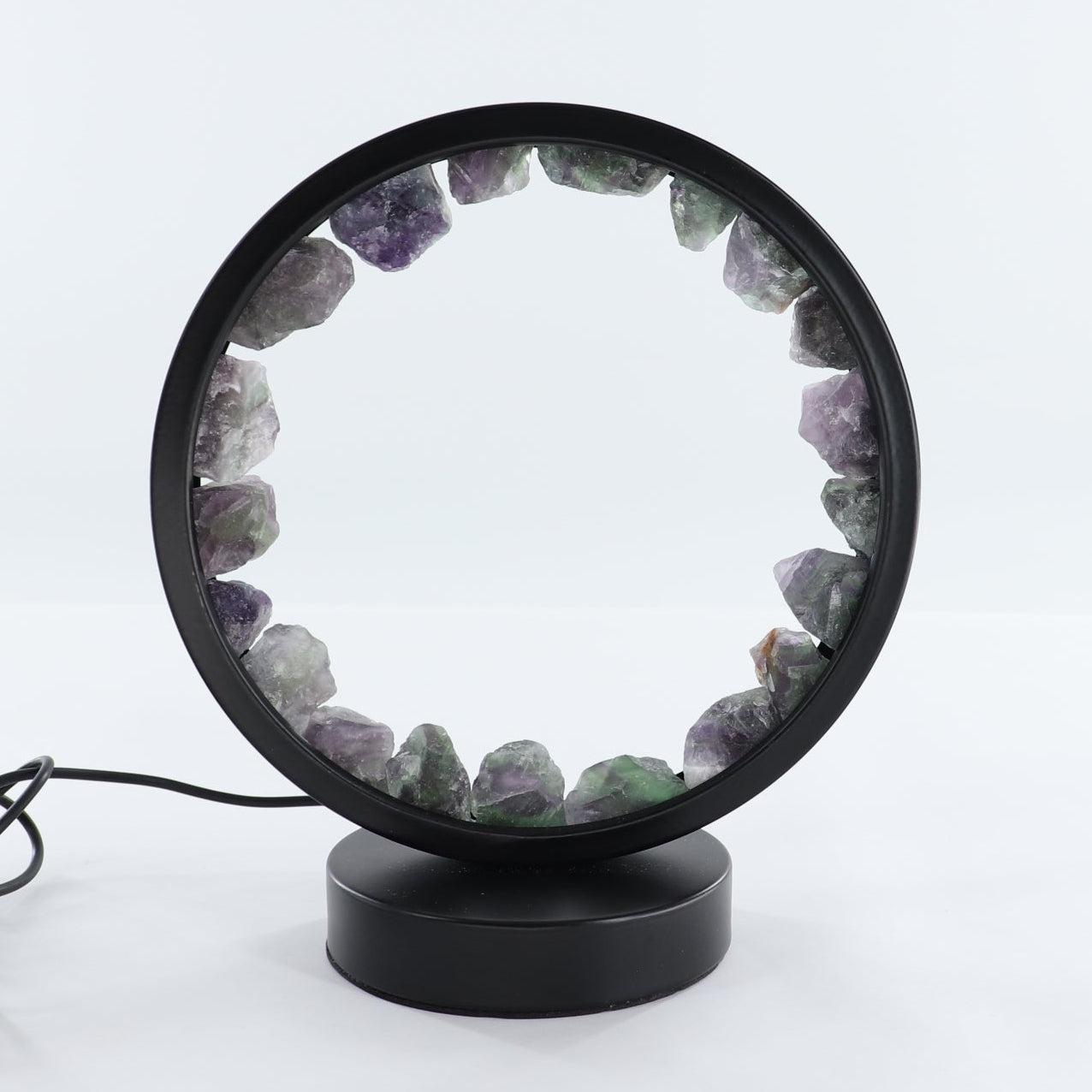 One Fluorite Round Lamp