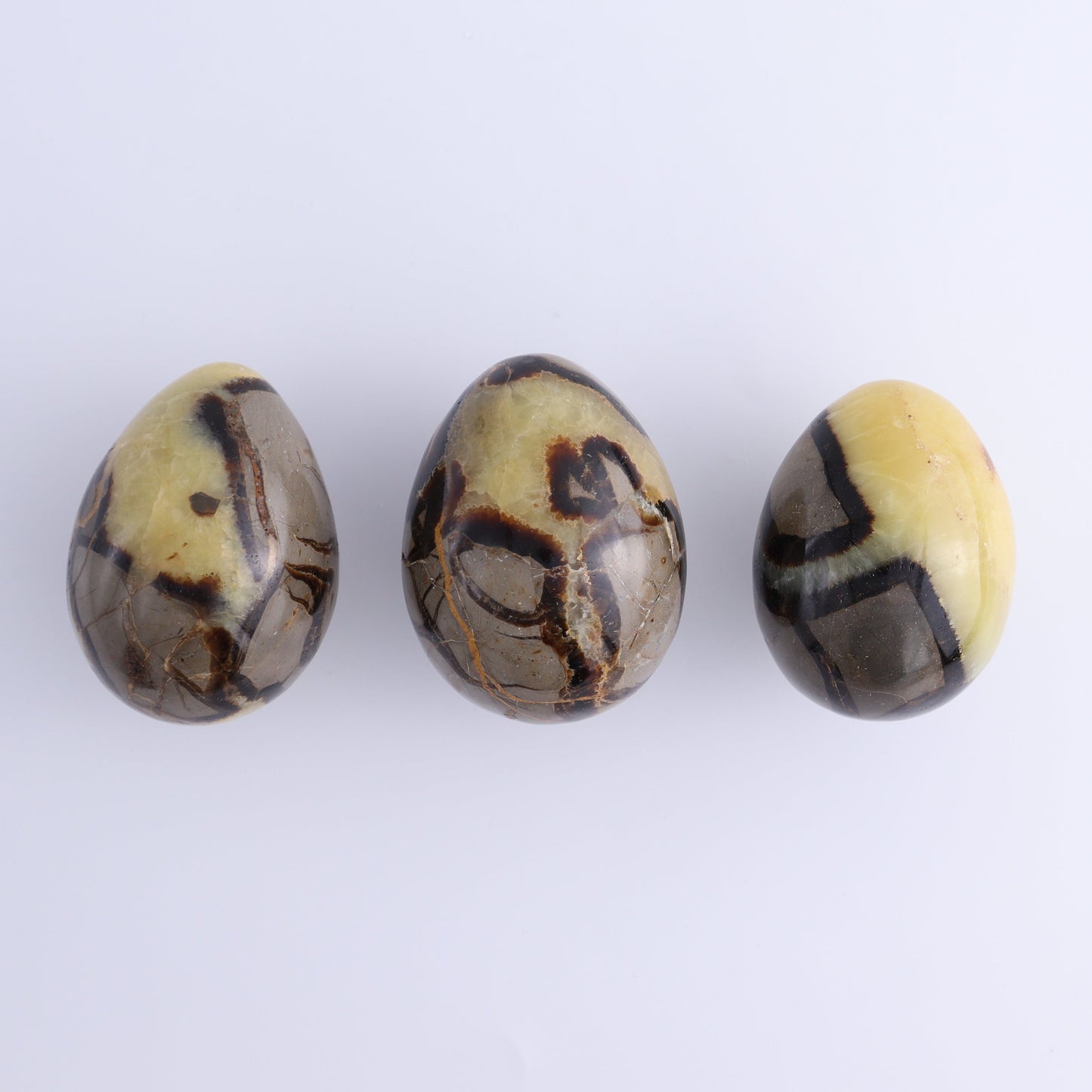 Septarian Eggs Set of 3 - Expert Wholesale and Supplier of Wholesale Crystals & Bulk Gemstones, ["Eggs","Madagascar","Septarian"]