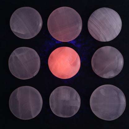 One Mangano Calcite Flat Stone - Expert Wholesale and Supplier of Wholesale Crystals & Bulk Gemstones, ["Calcite","Flat Stone","Mangano Calcite","manganocalcite","Pakistan"]