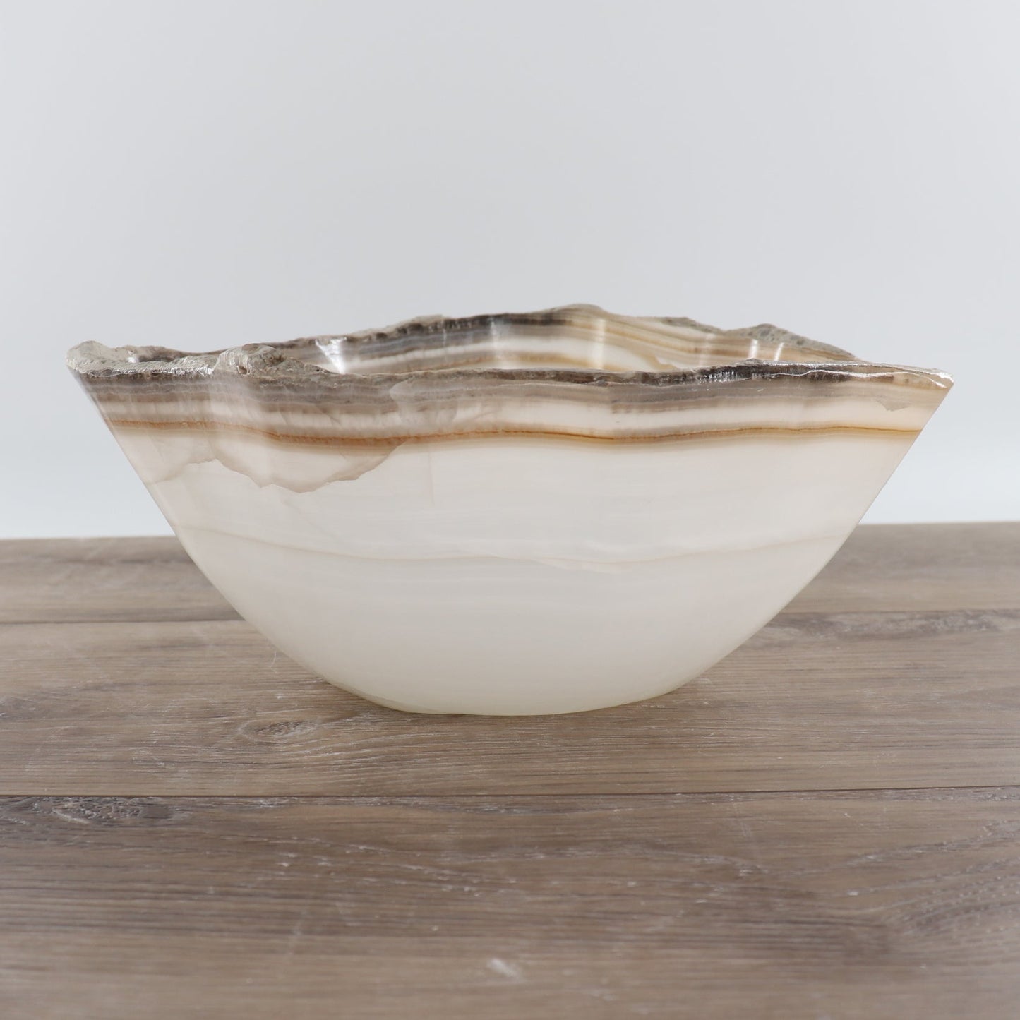 Mexican Onyx/Calcite Bowl 12"
