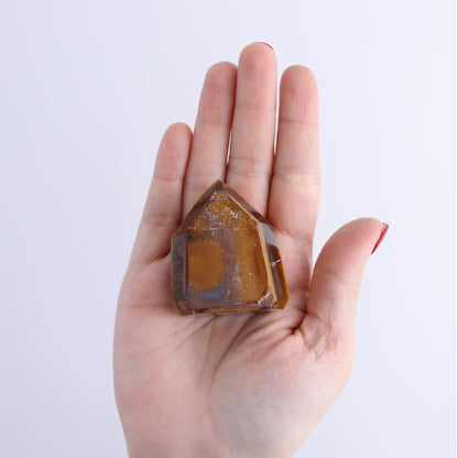 Tiger Eye Towers Set of 12 - Expert Wholesale and Supplier of Wholesale Crystals & Bulk Gemstones, ["Brazil","close_70","Tiger Eye","Towers"]