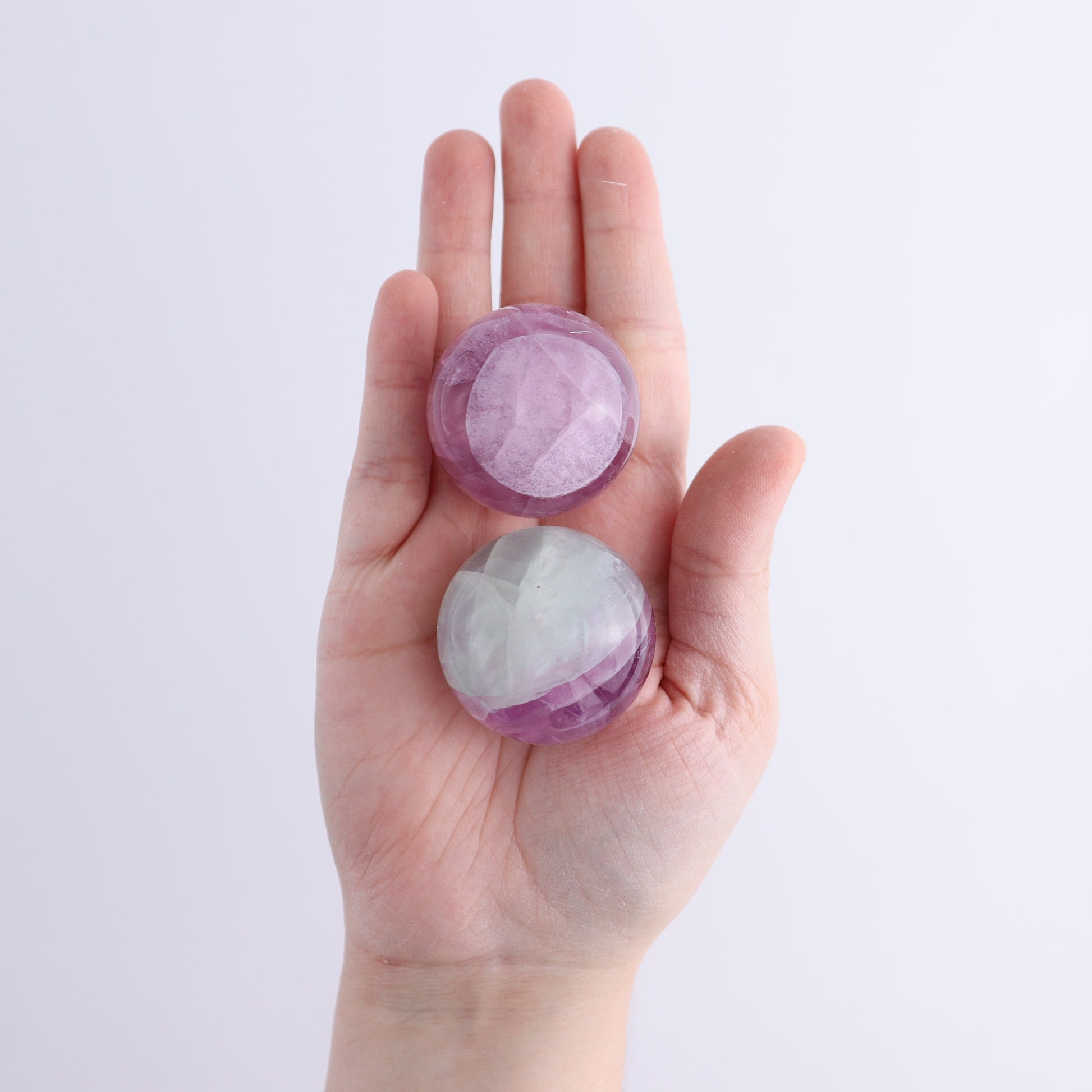 Fluorite Spheres Set of 12 - Expert Wholesale and Supplier of Wholesale Crystals & Bulk Gemstones, ["Fluorite","Mexico","Spheres"]