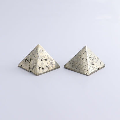 Pyrite Pyramids Set of 4 - Expert Wholesale and Supplier of Wholesale Crystals & Bulk Gemstones, ["Pyramids","Pyrite"]