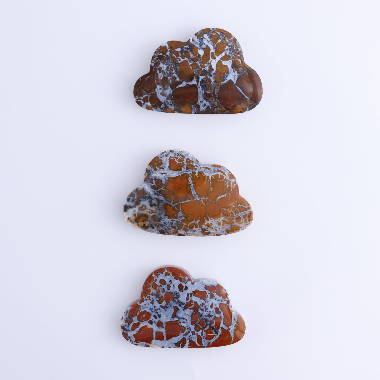 Brecciated Jasper Clouds Set of 9