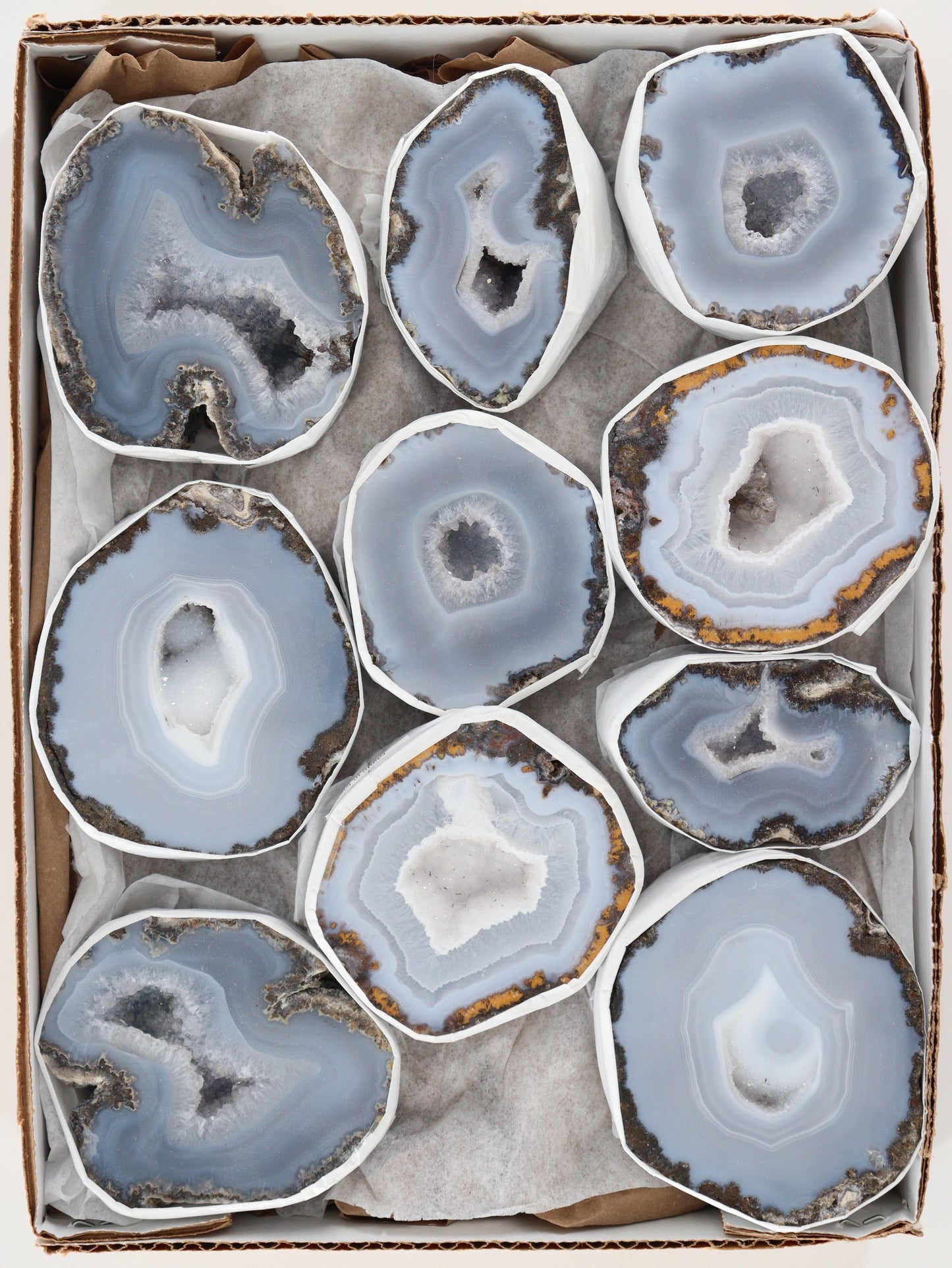 Las Choyas Geodes Flat - Expert Wholesale and Supplier of Wholesale Crystals & Bulk Gemstones, []