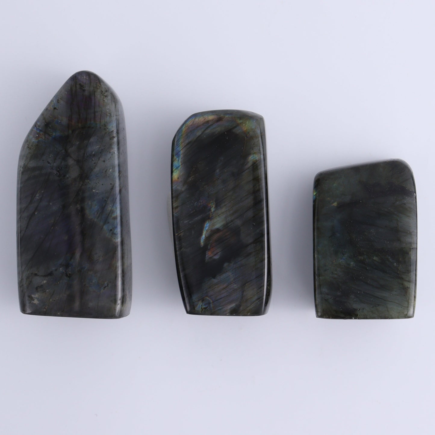 Labradorite Freeform Set of 9 - Expert Wholesale and Supplier of Wholesale Crystals & Bulk Gemstones, ["Freeforms","Labradorite","Madagascar"]