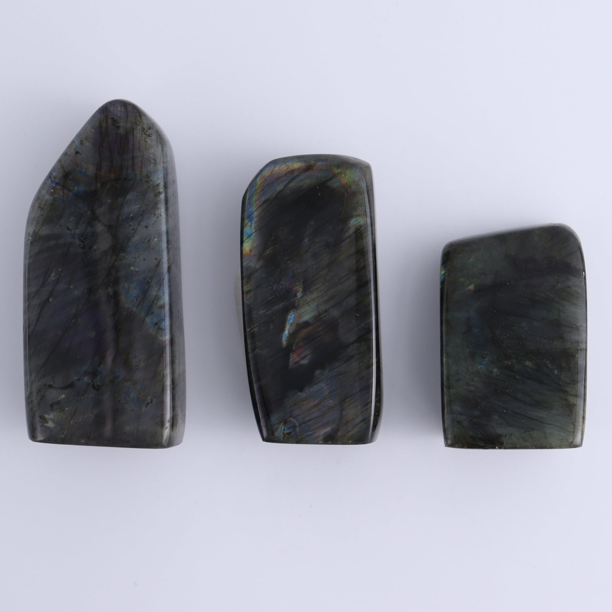 Labradorite Freeform Set of 9 - Expert Wholesale and Supplier of Wholesale Crystals & Bulk Gemstones, ["Freeforms","Labradorite","Madagascar"]