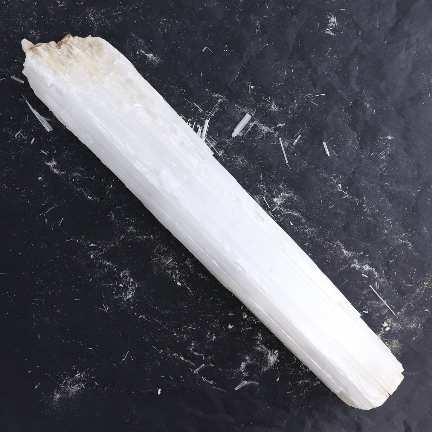 Selenite Logs Set of 2