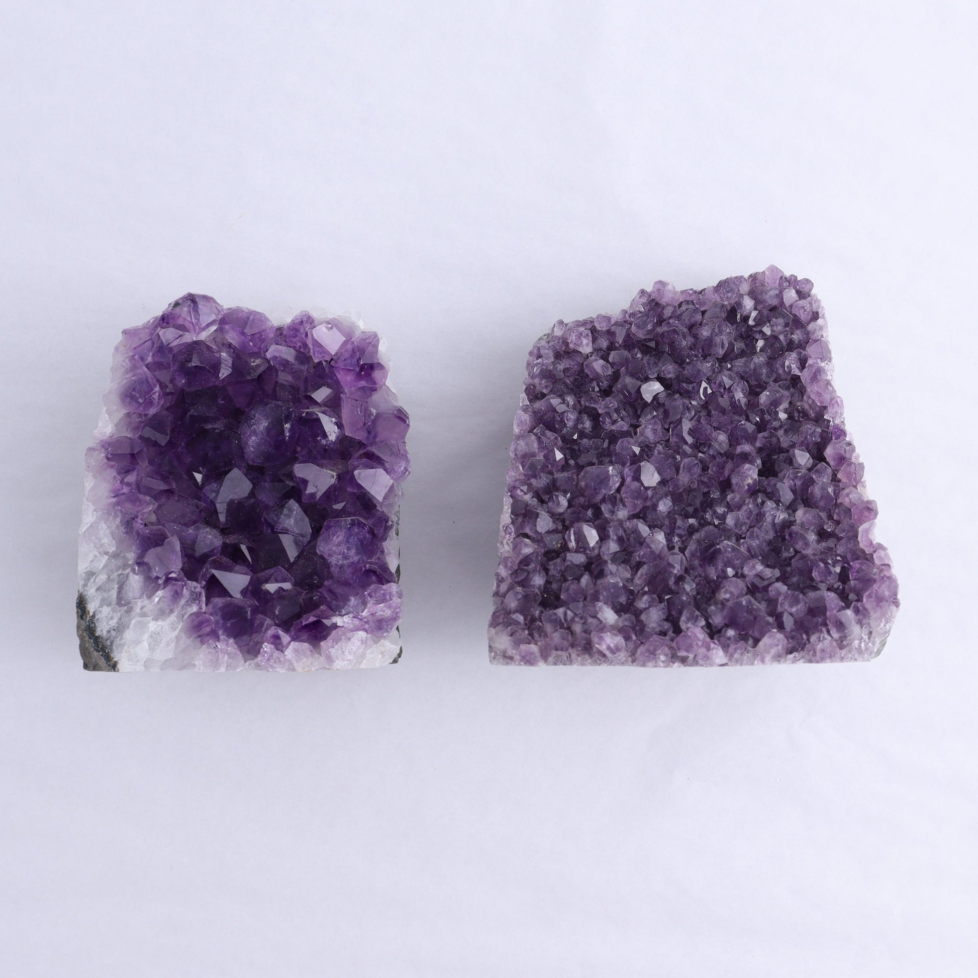 Uruguay Amethyst Cut Base Set of 9 - Expert Wholesale and Supplier of Wholesale Crystals & Bulk Gemstones, ["Amethyst","Cut Base","Uruguay"]