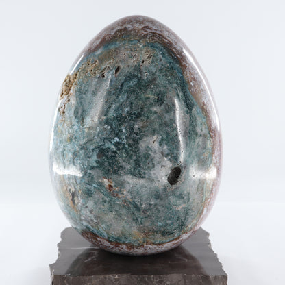 Large Ocean Jasper Egg (Stand NOT included)