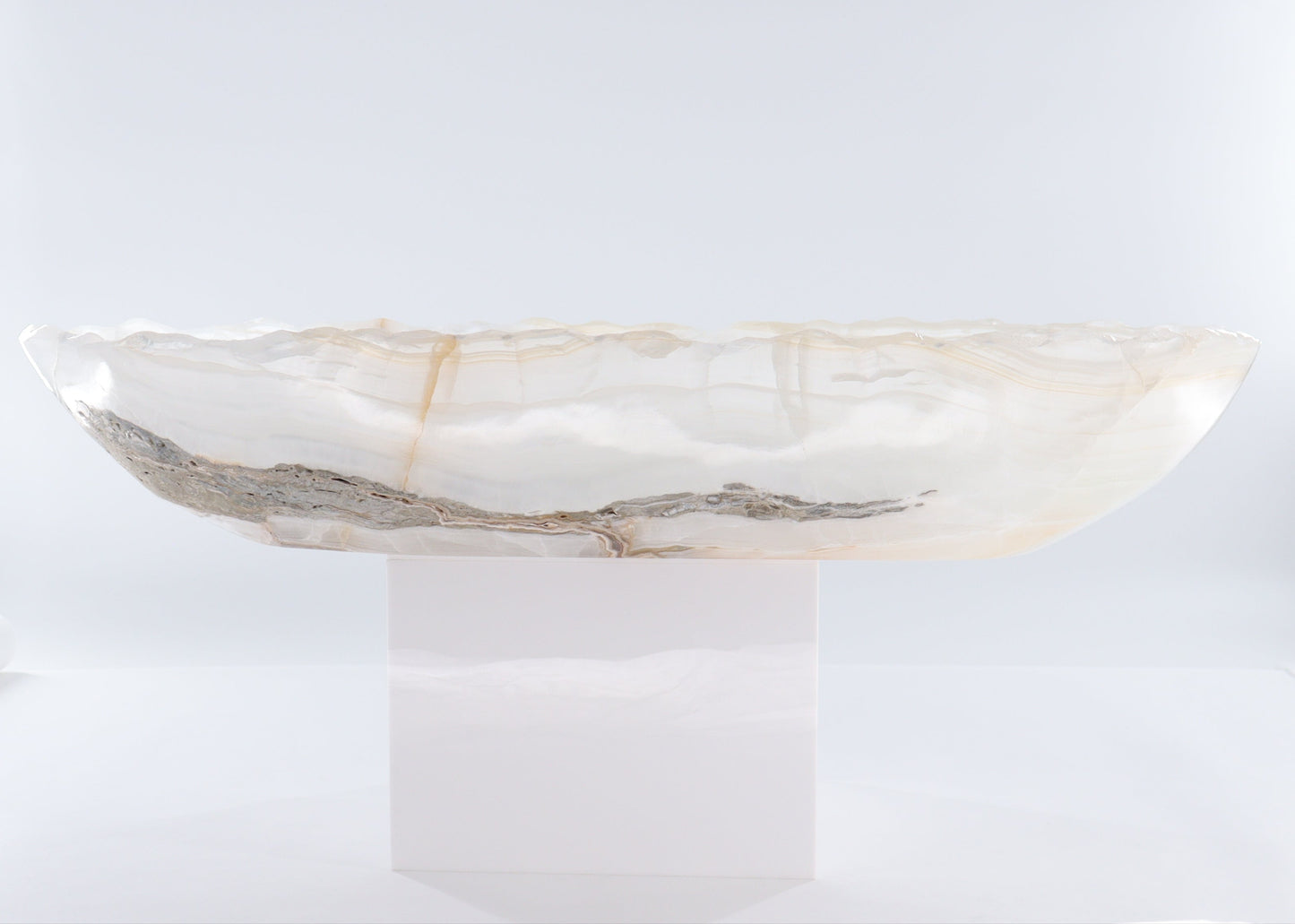 Onyx Canoe Bowl - Expert Wholesale and Supplier of Wholesale Crystals & Bulk Gemstones, ["Bowls","canoe","Mexico","onyx"]