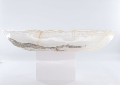 Onyx Canoe Bowl - Expert Wholesale and Supplier of Wholesale Crystals & Bulk Gemstones, ["Bowls","canoe","Mexico","onyx"]