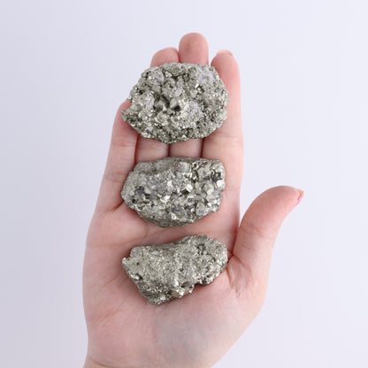 Pyrite Clusters Set of 30 - Expert Wholesale and Supplier of Wholesale Crystals & Bulk Gemstones, ["Clusters","Peru","Pyrite"]