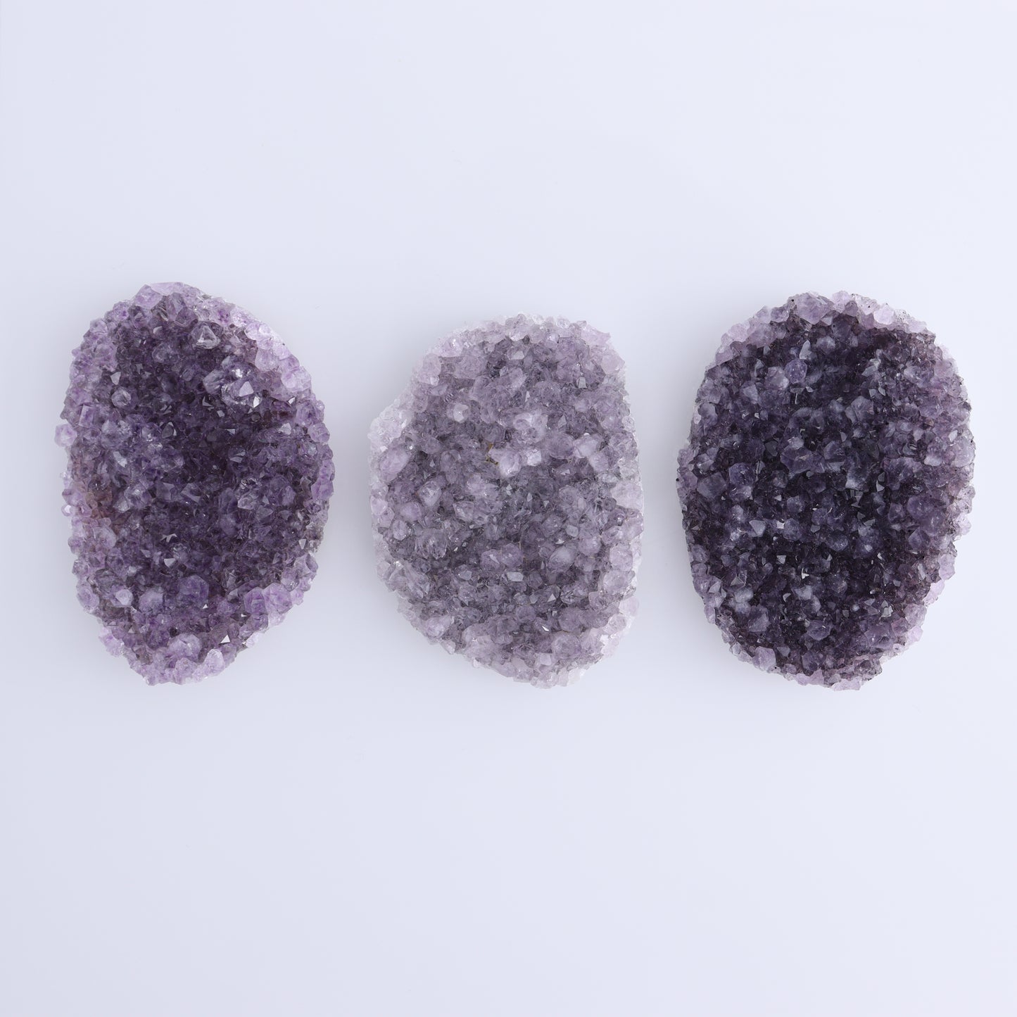 Uruguay Amethyst Cabs Set of 3 - Expert Wholesale and Supplier of Wholesale Crystals & Bulk Gemstones, ["Amethyst","Cabs","close_50","Uruguay"]