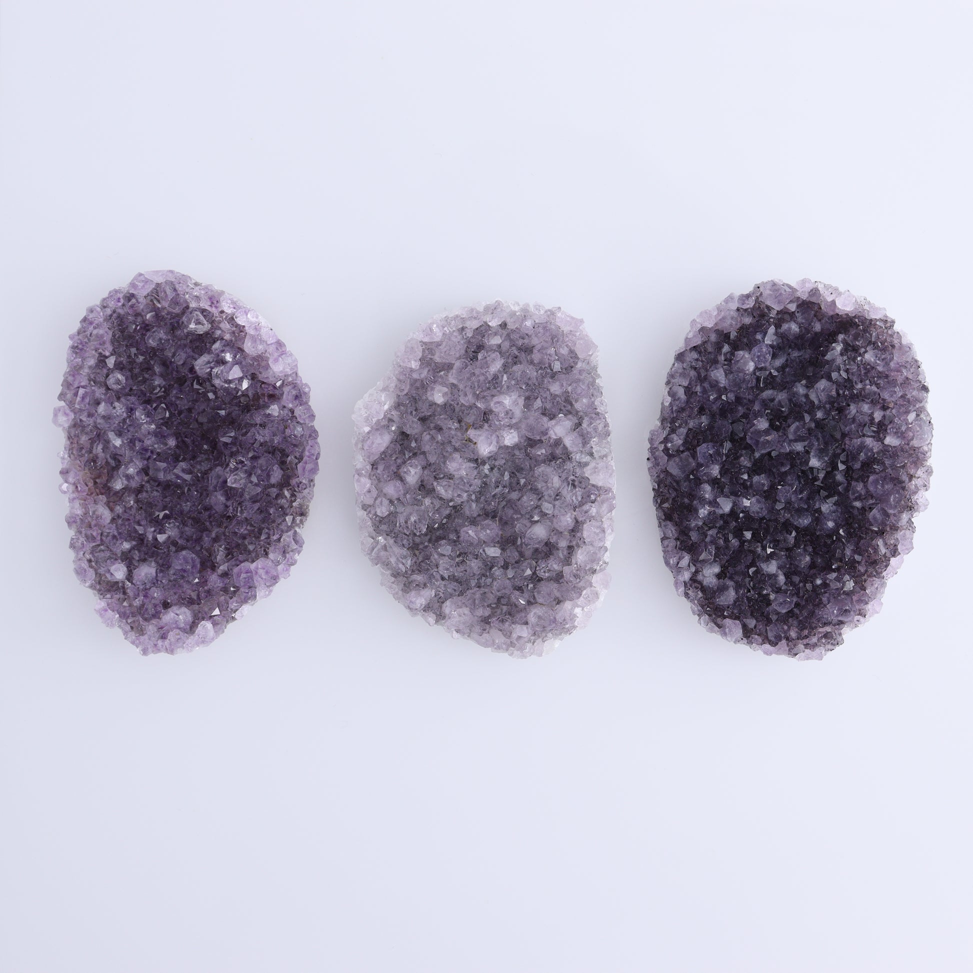 Uruguay Amethyst Cabs Set of 3 - Expert Wholesale and Supplier of Wholesale Crystals & Bulk Gemstones, ["Amethyst","Cabs","close_50","Uruguay"]