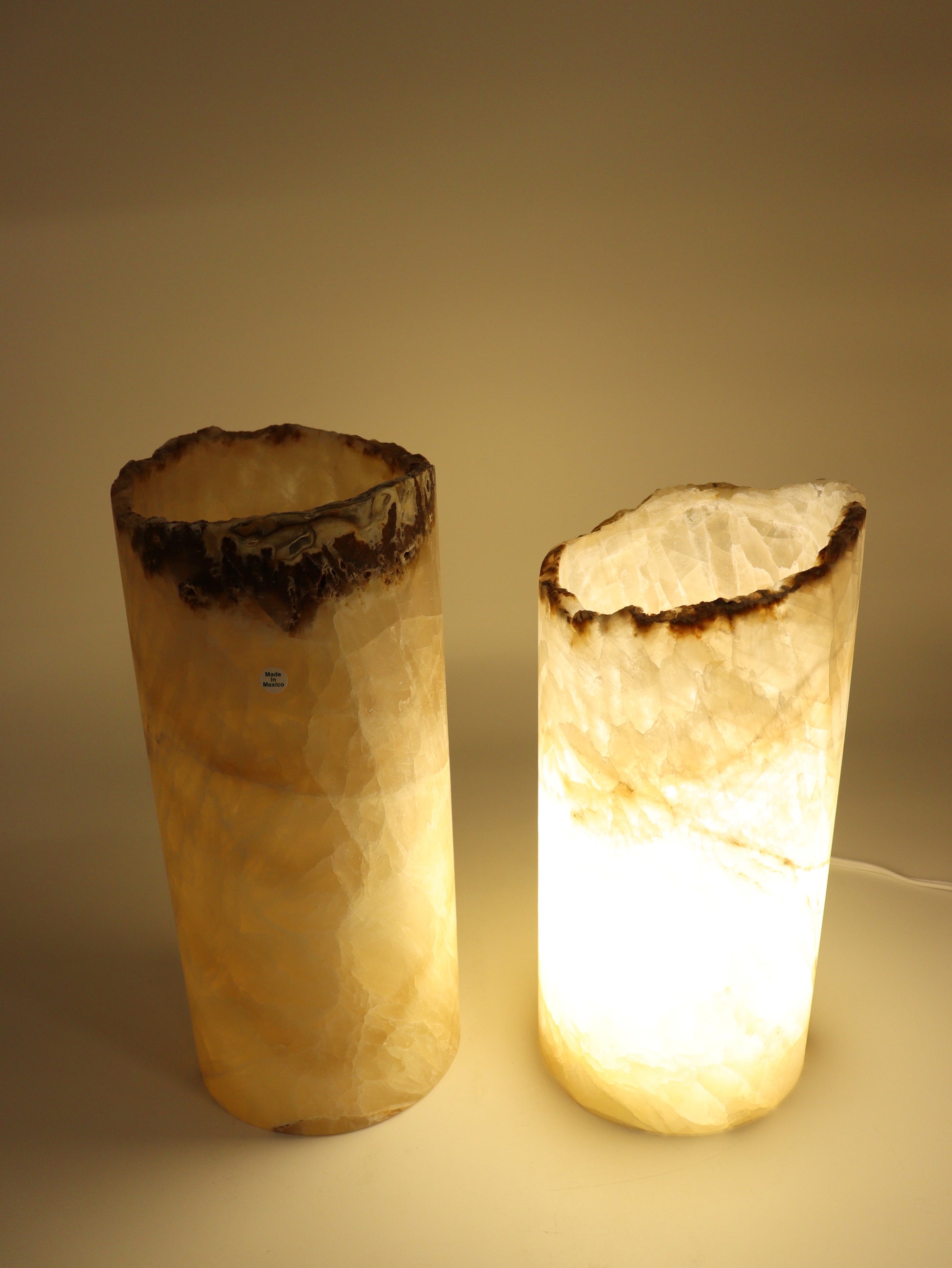 Onyx Lamps Set of 2 - Expert Supplier of Wholesale Crystals & Bulk Gemstones