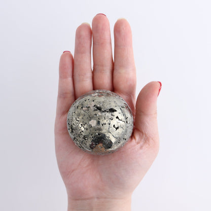 Pyrite Spheres Set of 4