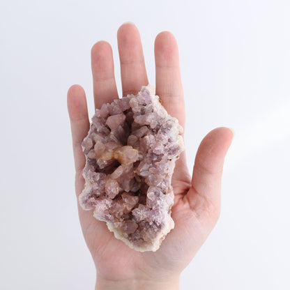 Pink Amethyst Geodes Set of 7