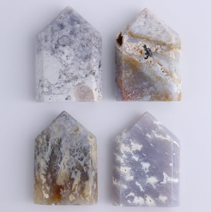 Agate Towers Set of 12 - Expert Wholesale and Supplier of Wholesale Crystals & Bulk Gemstones, ["Agate","Towers"]