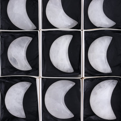 Quartz Moons Set of 12 - Expert Wholesale and Supplier of Wholesale Crystals & Bulk Gemstones, ["moons","Quartz"]
