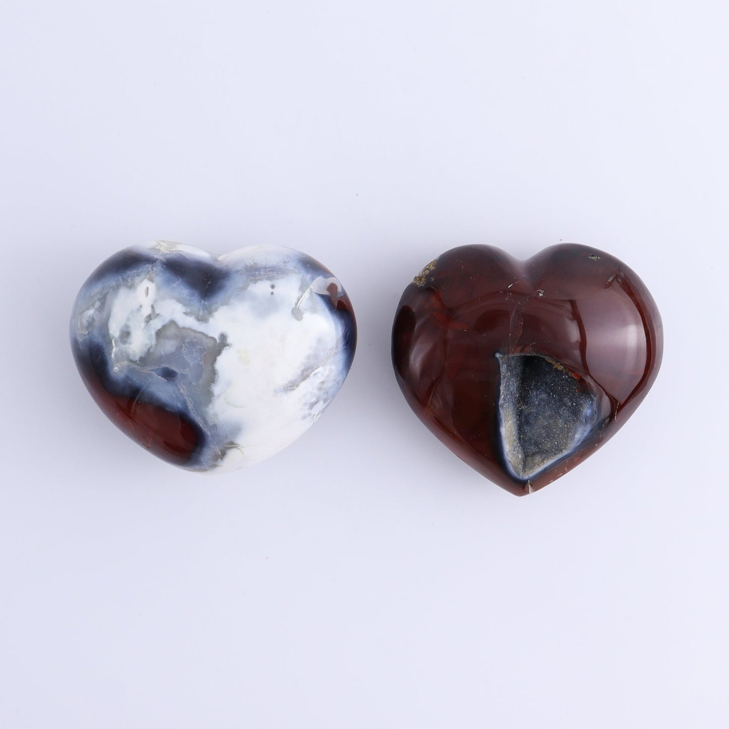 Carnelian Hearts Set of 8 - Expert Wholesale and Supplier of Wholesale Crystals & Bulk Gemstones, ["carnelian","Hearts","Madagascar"]