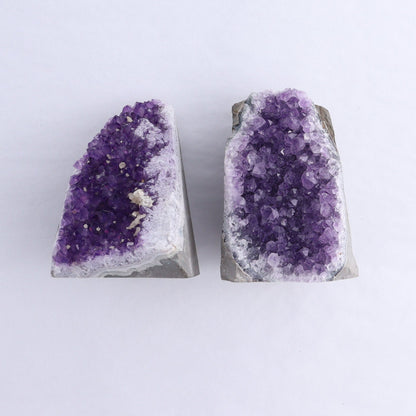 Uruguay Amethyst Cut Base Set of 8 - Expert Wholesale and Supplier of Wholesale Crystals & Bulk Gemstones, ["Amethyst","Cut Base","Uruguay"]