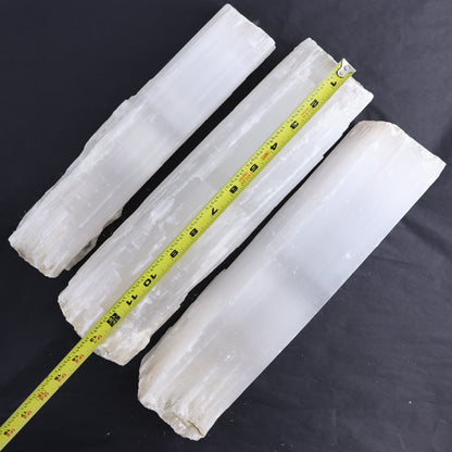 Selenite Logs Set of 3 - Expert Wholesale and Supplier of Wholesale Crystals & Bulk Gemstones, ["logs","selenite"]