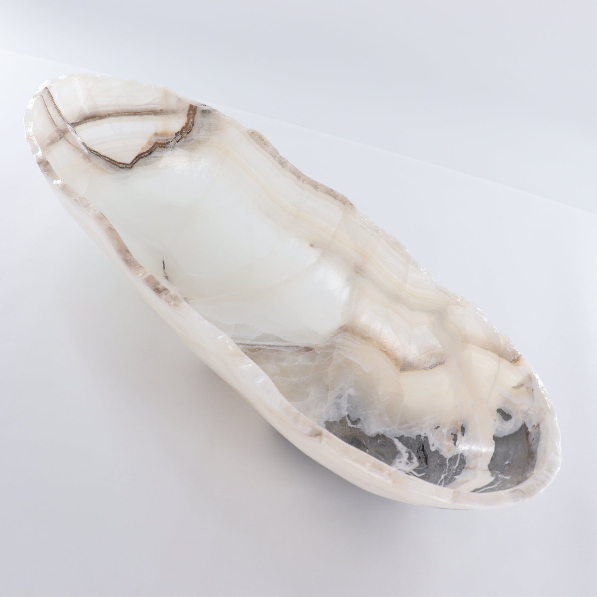 Onyx Canoe Bowl - Expert Wholesale and Supplier of Wholesale Crystals & Bulk Gemstones, ["Bowls","canoe","Mexico","onyx"]
